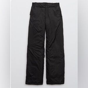 NWT AERIE OFFLINE Chillside Snow Pants in Black XL